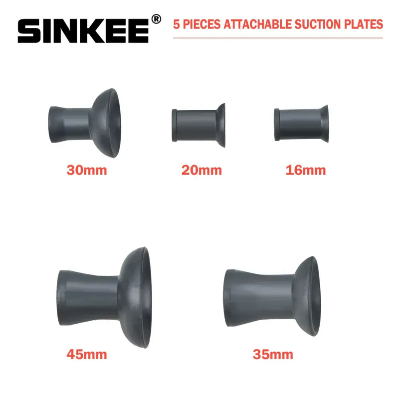 Set of five attachable suction plates from SINKEE 8118 China model at low prices