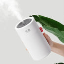 White Sokany Portable Humidifier with 2000mAh battery emitting steam from a hand