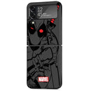 Smartphone case with stylized Deadpool design for Spider Man Iron Man fans