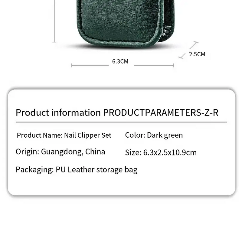 Stainless Steel Finger and Toe Clipper Trimmer AZB Model