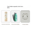 Cup holder for expandable use in Elegant Multifunctional Rolling Luggage with Aluminum Frame