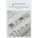 Elegant Multifunctional Rolling Luggage with Aluminum Frame and USB Charging Ports