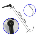 Long metal rod with hook and plastic handle in SWHGYWHZ Paintless Dent Repair Tools Kit