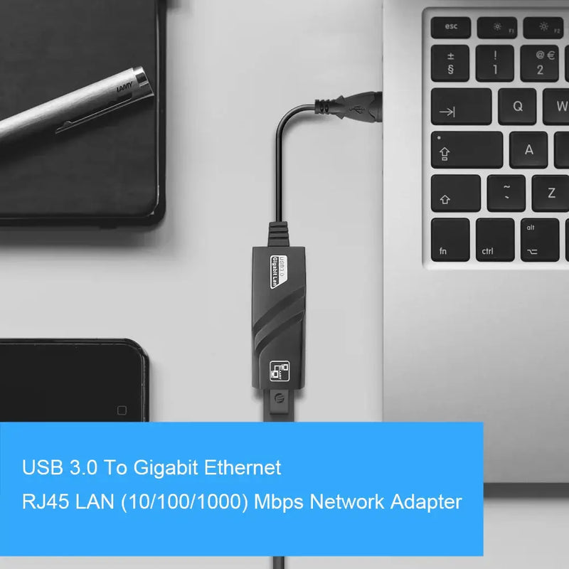 TelDaykemei Gigabit Ethernet adapter for high-speed LAN transmission rate up to 1000Mbps