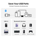 Bluetooth Adapter for Pc Usb Bluetooth 5.3 Dongle Bluetooth 5.0 Receiver - Bluetooth 5.3 New