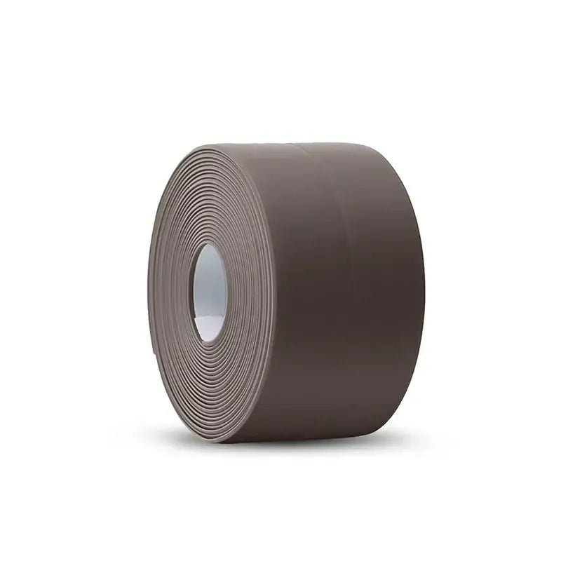 Roll of dark gray adhesive tape for TFAAI Self-Adhesive Bathroom Tape sealing needs