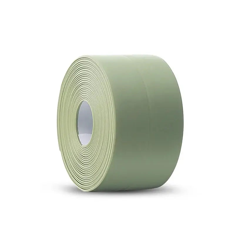 Light green TFAAI Self-Adhesive Bathroom Tape, ideal for watertight sealing and caulk tape