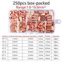 Assorted copper electrical wire connectors in a Tongliao Multifunctional Plier for DIY