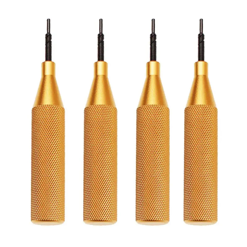 Gold-colored ECU cover open tools with textured handles for efficient vehicle maintenance