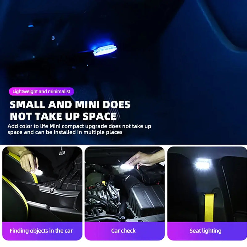 1pc Touch Sensor USB LED Interior light LED Lamp Car Ceiling Lamp Reading Light