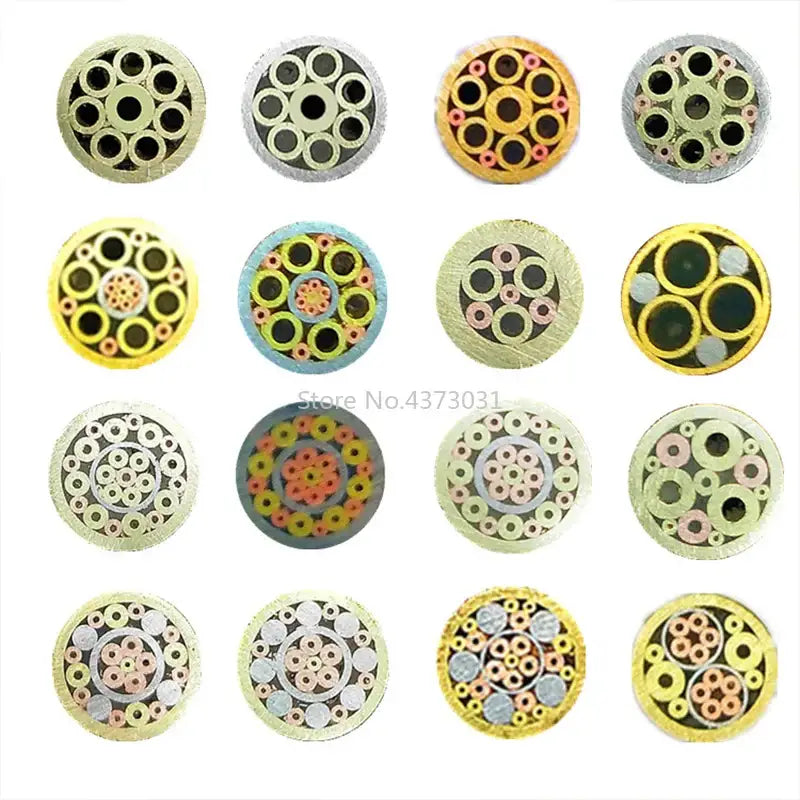 Collection of colorful lotus seed pod designs on TYSEEK Hand Tool Parts manufactured in China