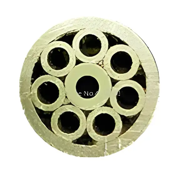 Circular object with openings in a symmetrical pattern, TYSEEK hand tool parts manufactured