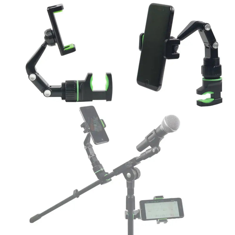 Adjustable mounting arms for the Universal Microphone Stand with Phone Holder