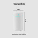 Portable 420ml Air Humidifier Aroma Oil Humidificador for Home Car USB Cool