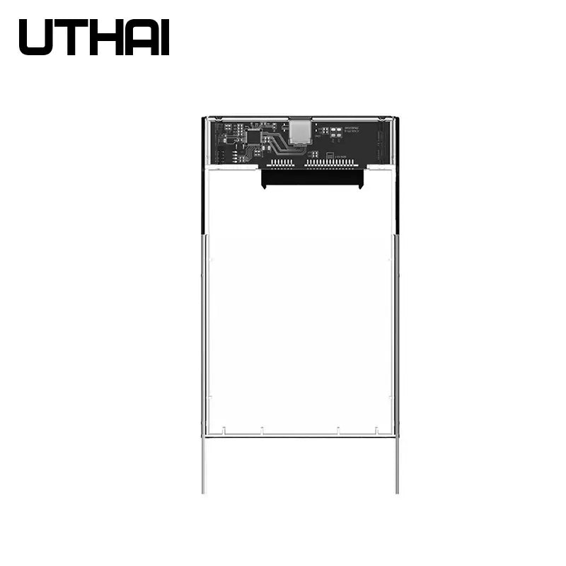 UTHAI Plastic China Case for Hard Drive Storage Solutions with visible circuit board