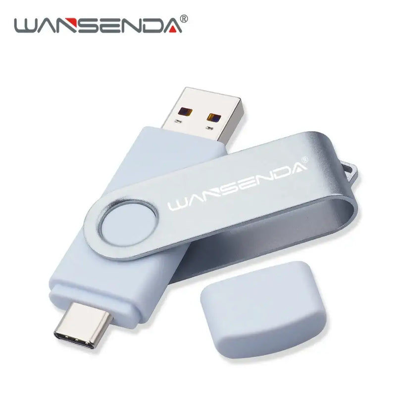 WANSENDA High Speed Type-C USB Flash Drive with swivel design and USB-C connector