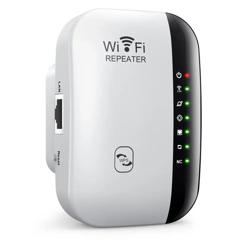 Kebidumei WiFi Repeater with amplifier and Ethernet port for improved Wi-Fi transmission rate