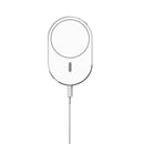 Wireless charging pad with circular design for POOJERY Wireless Car Charger in Black and White