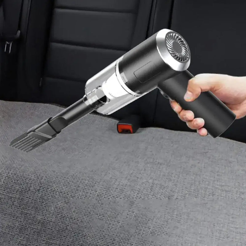 Wireless Handheld Car Vacuum Cleaner - USB Charging Strong Suction