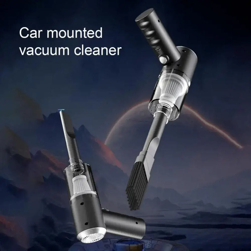 Wireless Handheld Car Vacuum Cleaner - USB Charging Strong Suction