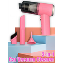 Wireless Handheld Car Vacuum Cleaner - USB Charging Strong Suction