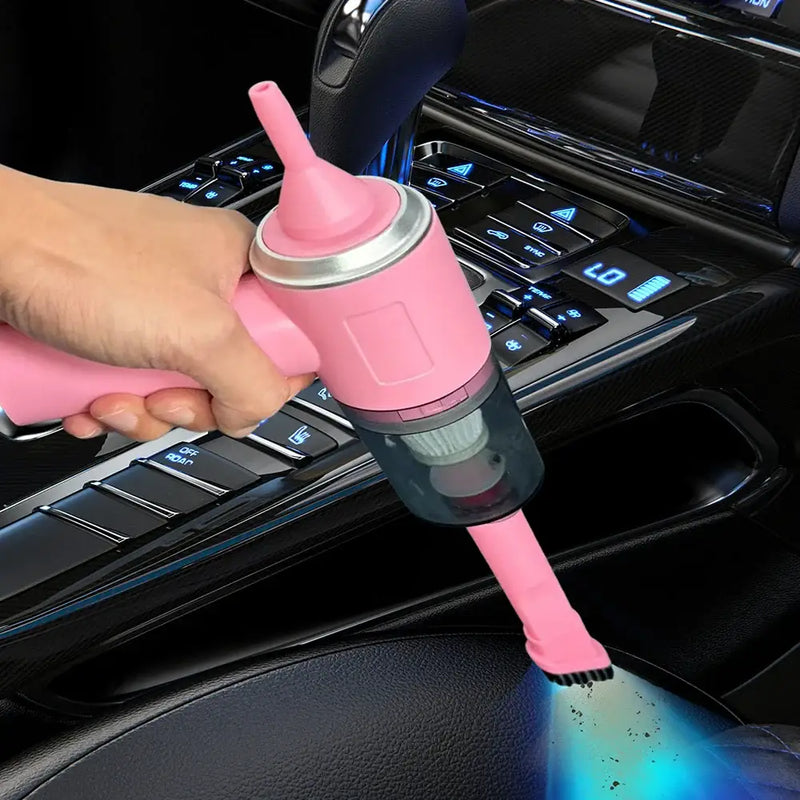 Wireless Handheld Car Vacuum Cleaner - USB Charging Strong Suction