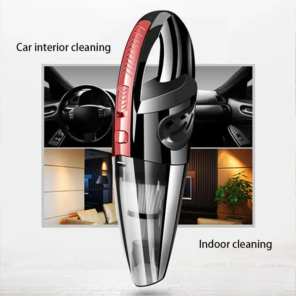 Wireless Handheld Car Vacuum Cleaner - High Power Rechargeable