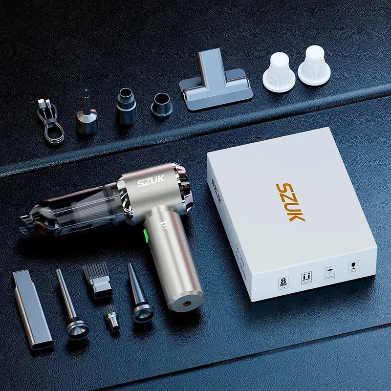 Wireless Vacuum Cleaner with Long Battery Life and Dust Cup Capacity - Max Silver 2hapa