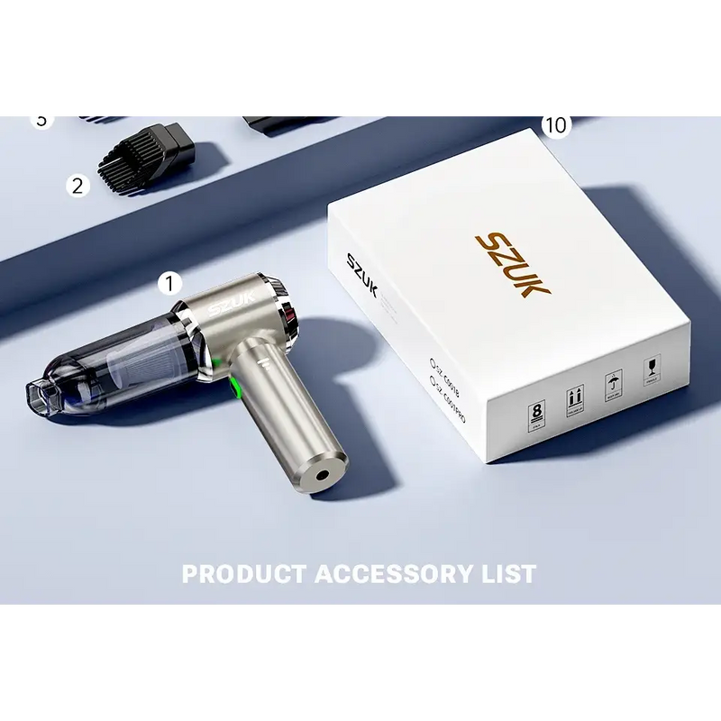 Wireless Vacuum Cleaner with Long Battery Life and Dust Cup Capacity