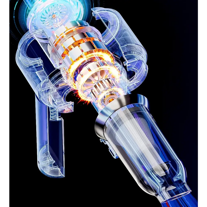 Wireless Vacuum Cleaner with Long Battery Life and Dust Cup Capacity