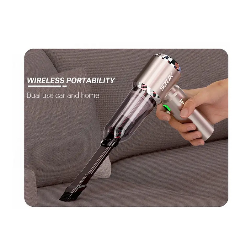 Wireless Vacuum Cleaner with Long Battery Life and Dust Cup Capacity