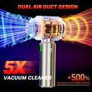 Wireless Vacuum Cleaner with Long Battery Life and Dust Cup Capacity