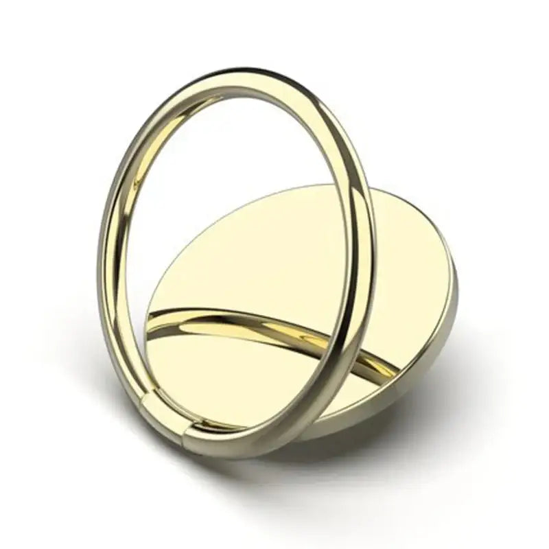 Gold-colored finger ring holder for mobile devices, WSSHE Universal design from Mainland China