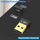 USB Bluetooth 5.1 Adapter Transmitter Receiver Bluetooth V5.3 Audio Bluetooth