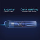 Xiaomi Handheld Mini Function Vacuum with transparent casing showcasing its 0L dust box capacity