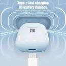White Xiaomi charging adapter with Type-C USB port for Xiaomi Mijia A2 Pro True Wireless