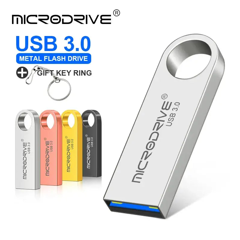 100% full capacity USB 3.0 Flash Drive 64gb 128GB 256GB Super tiny Pen drive