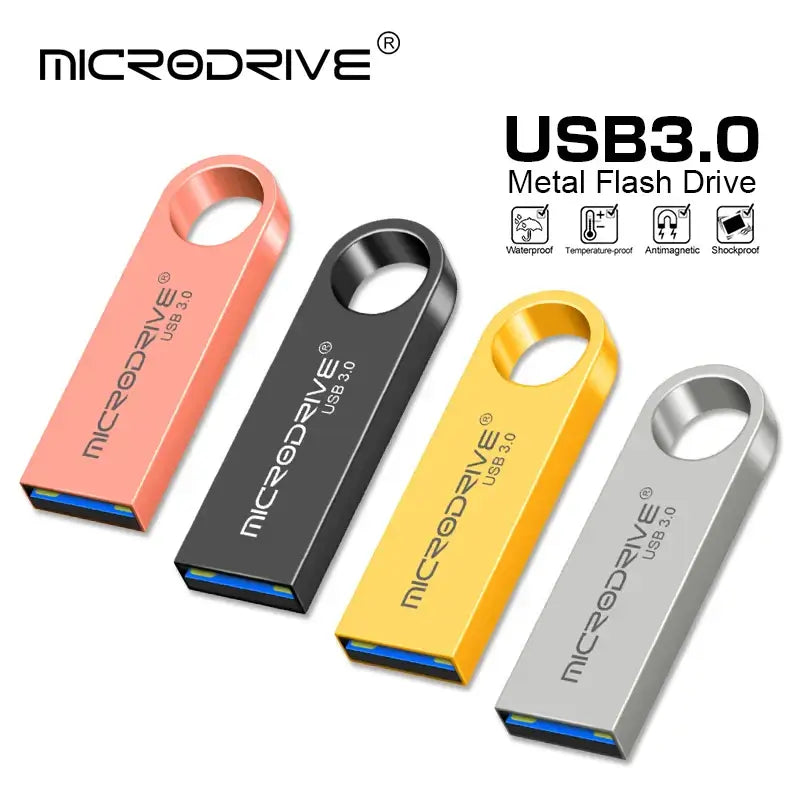 100% full capacity USB 3.0 Flash Drive 64gb 128GB 256GB Super tiny Pen drive