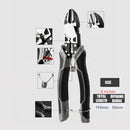 Close-up of XMSJ High-Quality Carbon Steel combination pliers showcasing intricate details