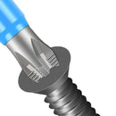 Screwdriver tip inserting into screw head of XMSJ Multifunctional Magnetic Screwdriver