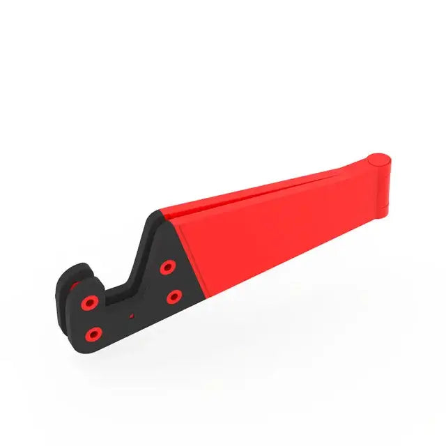 Red and black plastic saw guide tool for XMXCZKJ mobile phone holder stand