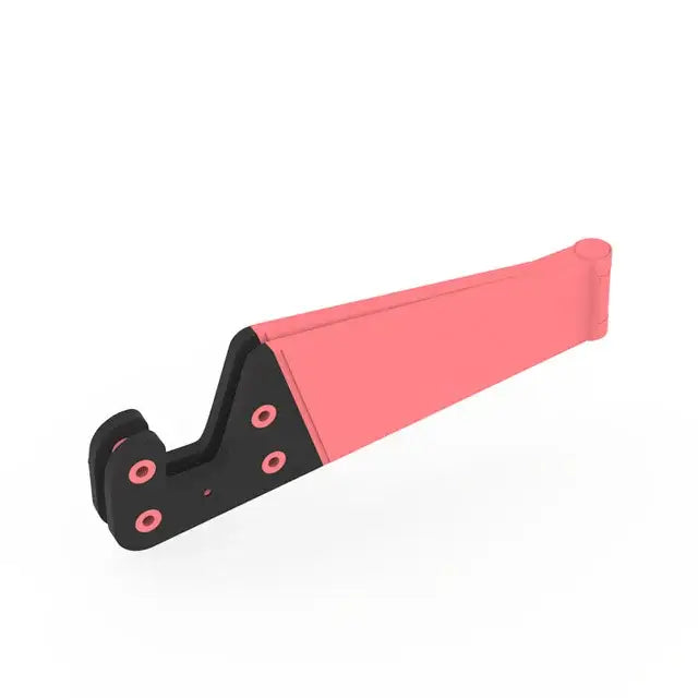 Pink and black plastic hand saw with triangular handle for XMXCZKJ mobile phone holder