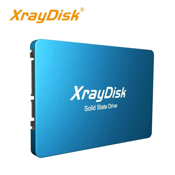 Blue XrayDisk 2.5 Inch NAND Flash TLC Drive with SATA III interface for enhanced performance