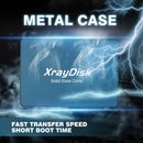 Solid State Drive XrayDisk with lightning effects for Enhanced Performance SATA III 2.5 Inch NAND Flash TLC