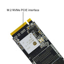 M.2 NVMe SSD with PCIe connector showcasing Xraydisk TLC NAND Flash and SM2263XT Controller