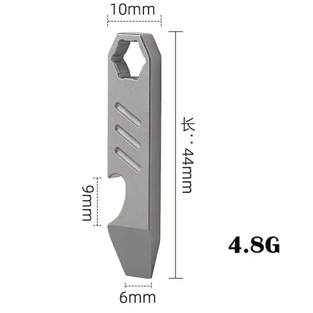 Metallic tool with hexagonal opening, YESISOK Titanium Steel Semi from Mainland China Material