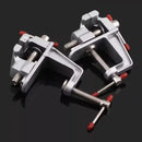 Metal clamps with adjustable screws and red accents from YINLONGDAO 35mm Aluminium for DIY