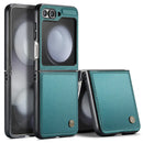 Teal Zou Yuan Yuan smartphone case with wallet compartment and camera cutout