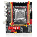 ZSUS X79 VG2 Motherboard with vibrant components and central CPU socket for enhanced performance